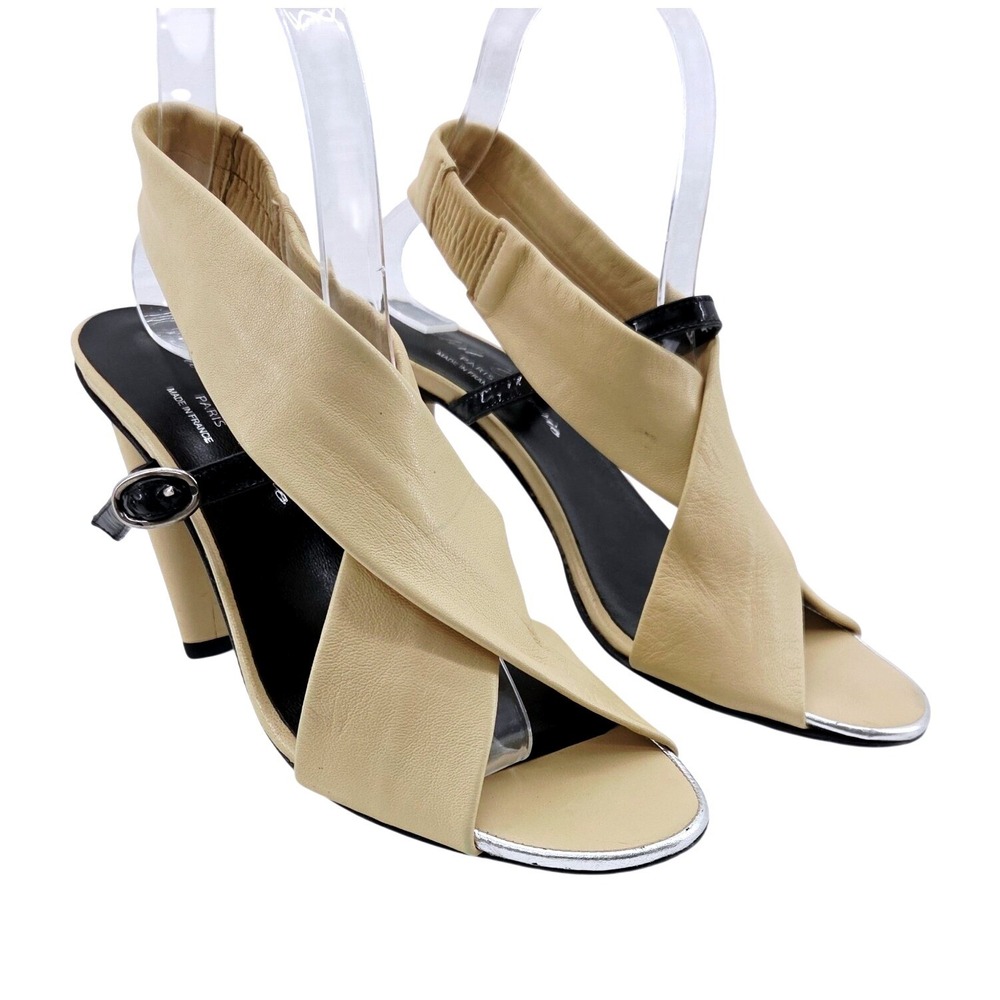 Tan Criss Cross Robert Clergerie Sandals - Size 8.5